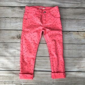 Billieblush Hot Pink Denim with Cute Bows Size 2T